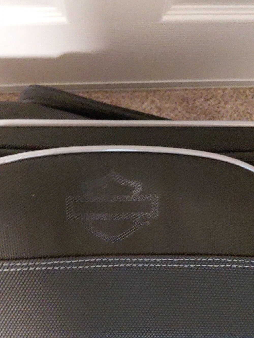 Men's Black Motorcycle Harley-Davidson Tail Motorcycle Bag